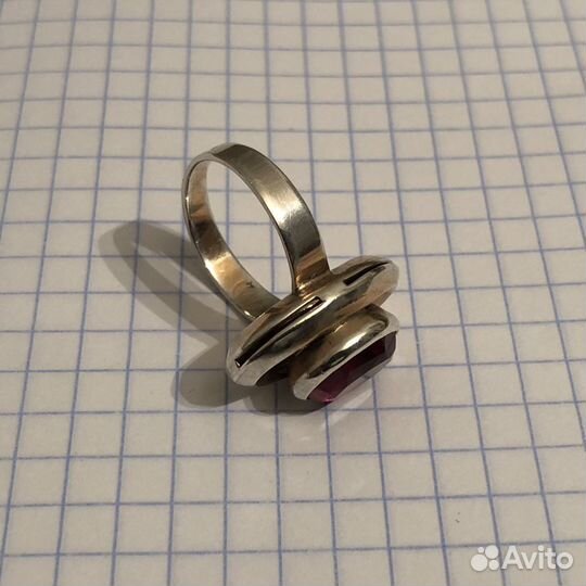 Серебряное кольцо СССР 1981г