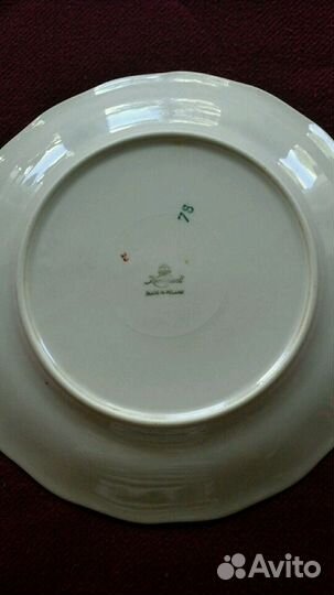 Антикварные тарелки