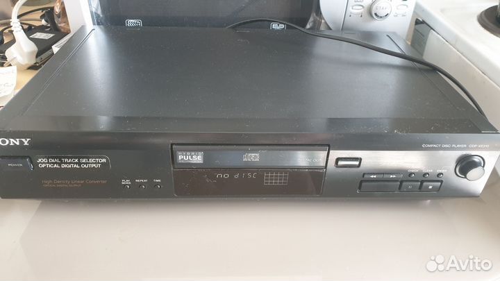 Cd проигрыватель дека sony cdp-xe210