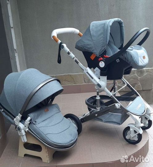 Новая коляска 3в1 В Коробке