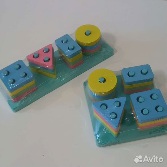 Развивающие деревянные игрушки