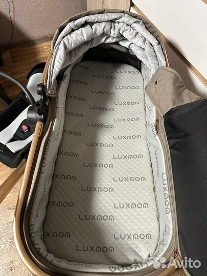 Коляска luxmom 3 в 1 601a трансформер