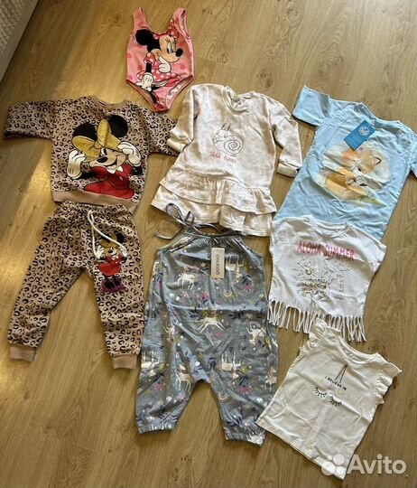 Пакет вещей на девочку 92-98