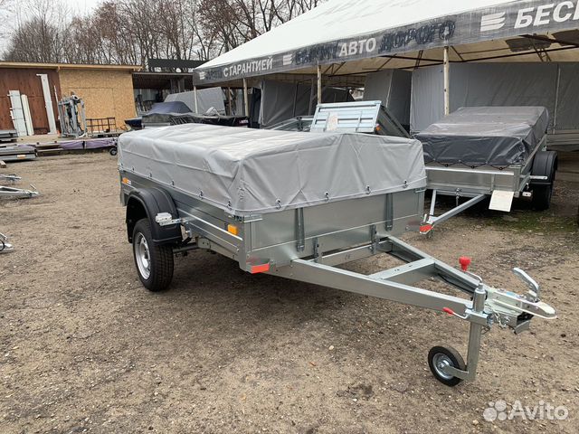 Прицеп сст 7132-06-Ш (Тент и Дуги 0.6)