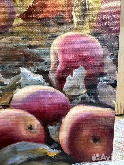 Картина маслом на холсте пейзаж натюрморт