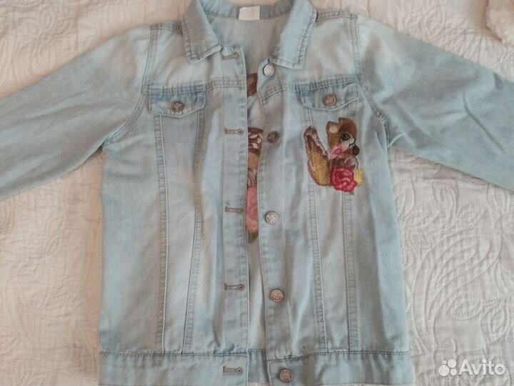 Джинсовка на девочку
