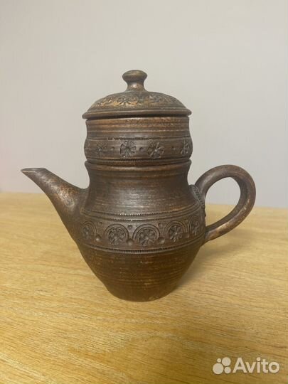 Чайник-травник скопинская керамика