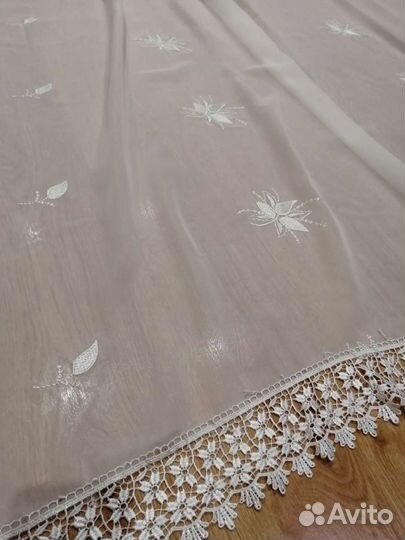 Тюль кухонная