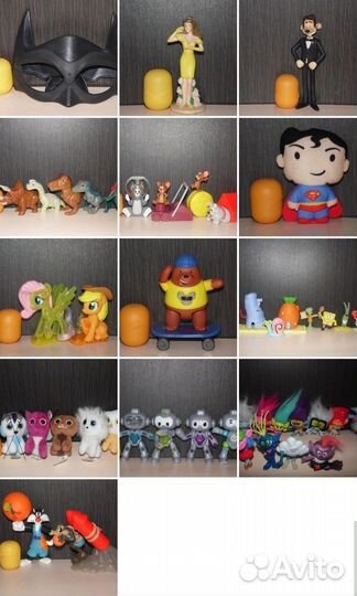 Игрушки - фигурки из макдональдса