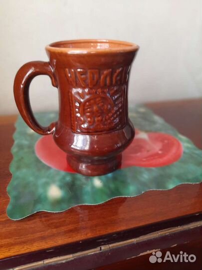 Кувшин обливная керимика СССР