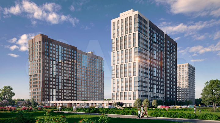 1-к. квартира, 33,1 м², 5/18 эт.