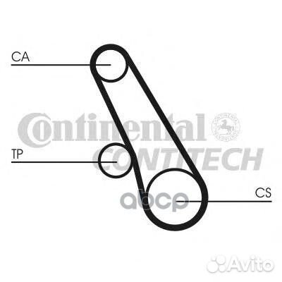 Комплект ремня грм CT1109K1 Continental