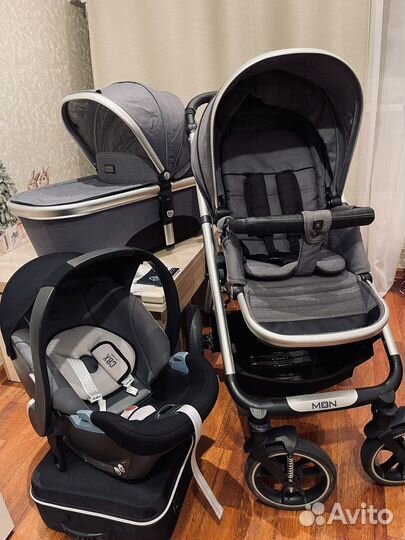 Коляска Moon Nuova 2 в 1+автолюлька