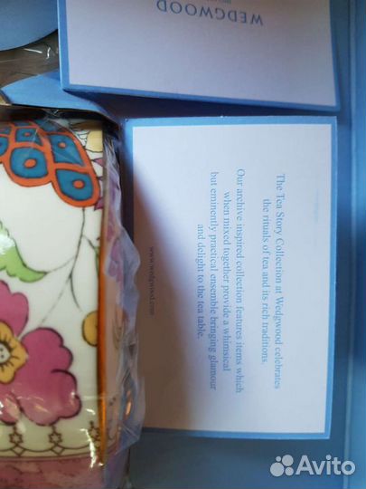 Чайник 370 мл Wedgwood Butterfly Bloom