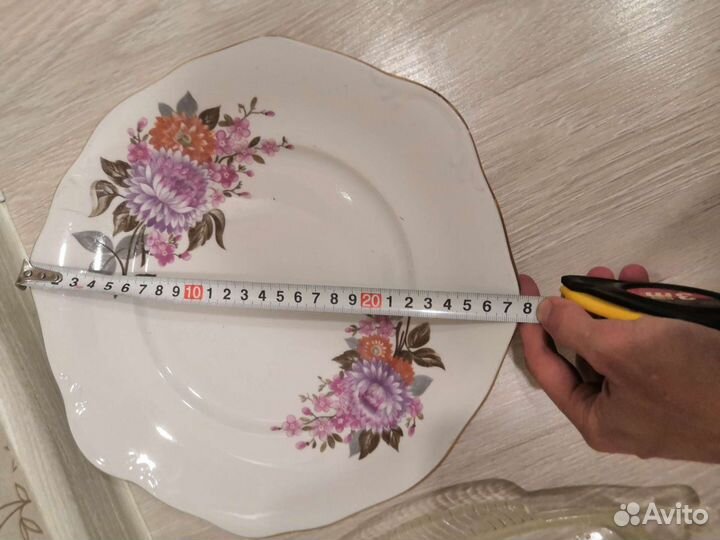 Посуда ссср, тарелки много, селедочница