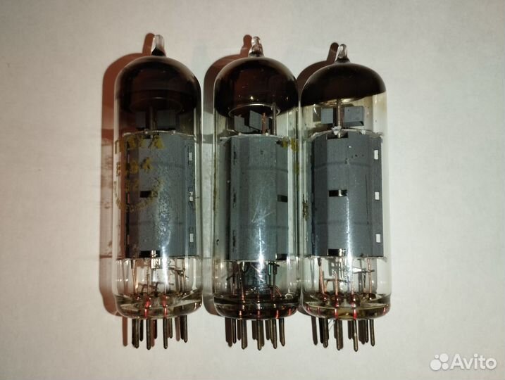 Радиолампы 6п14п-ев EL84 Telefunken Tesla RFT 6Н2П