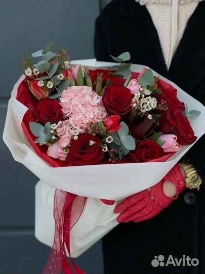 Подарок на 14 февраля Букет