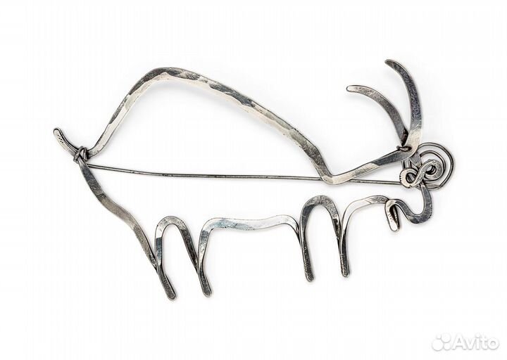 Sotheby's Брошь Alexander Calder Goat Brooch