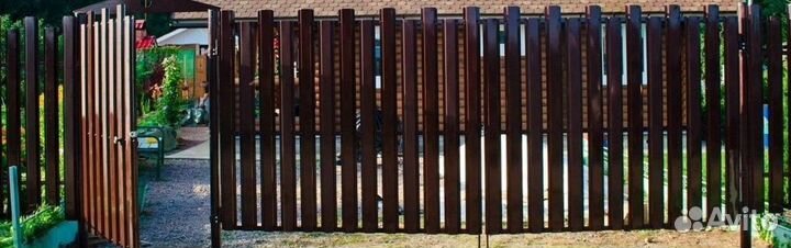 Двухсторонний штакетник