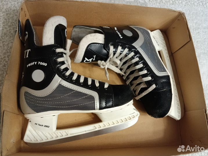 Коньки хоккейные профессиональные profy HI Fit 700