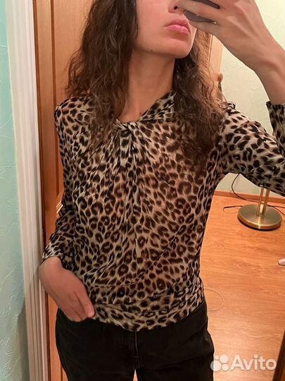 Блуза леопардовая Zolla