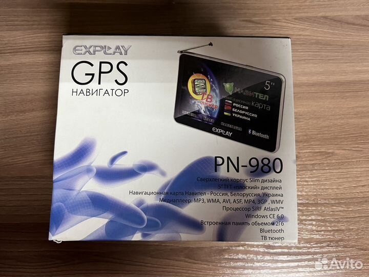 Gps навигатор с Тв тюнером