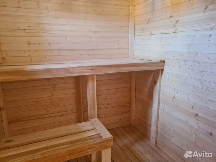 Мини баня (каркасная)