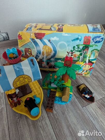 Lego Duplo пиратский корабль джека