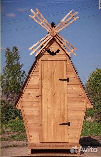 Дачный туалет с установкой Т098