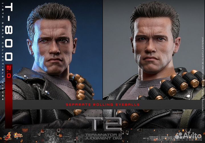 Фигурка Терминатора T-800 от Hot Toys