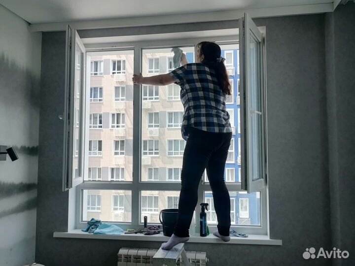 Мойка окон балконов уборка квартир