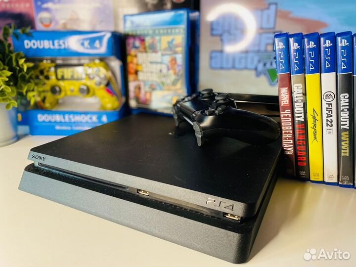 Sony Playstation 4 Slim 9,0 шитые игры
