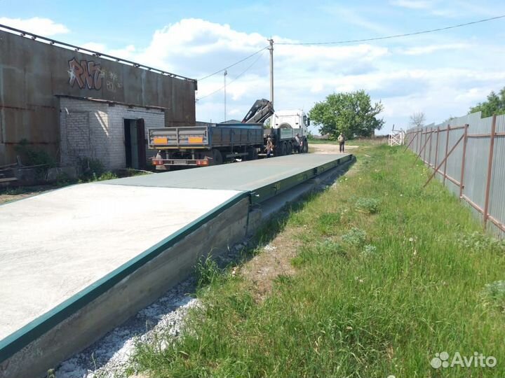 Автомобильные весы 60 тонн 18 метров (без рамы)