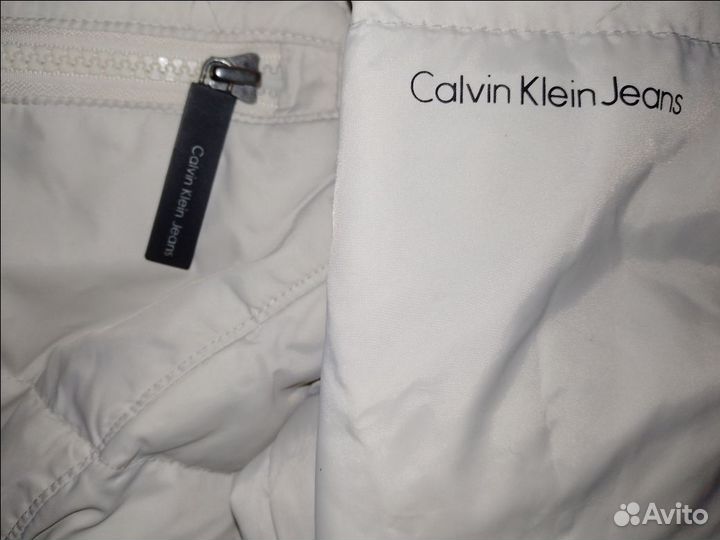 Calvin klein пуховик зимний