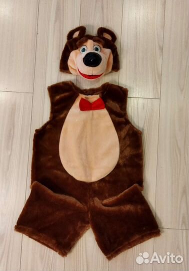 Новогодний костюм Медведя из мульт. Маша и Медведь