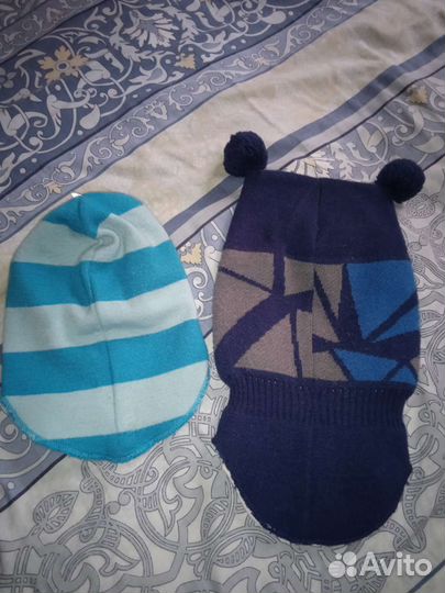 Шапка шлем 46-48 зима