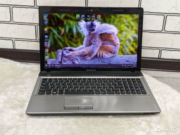 Lenovo / i5 520M / 6GB /SSD+HDD / алюминий