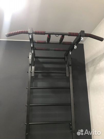 Шведская стенка усиленная с рукоходом (M10)