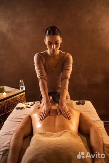 Массаж медовый и расслабляющий