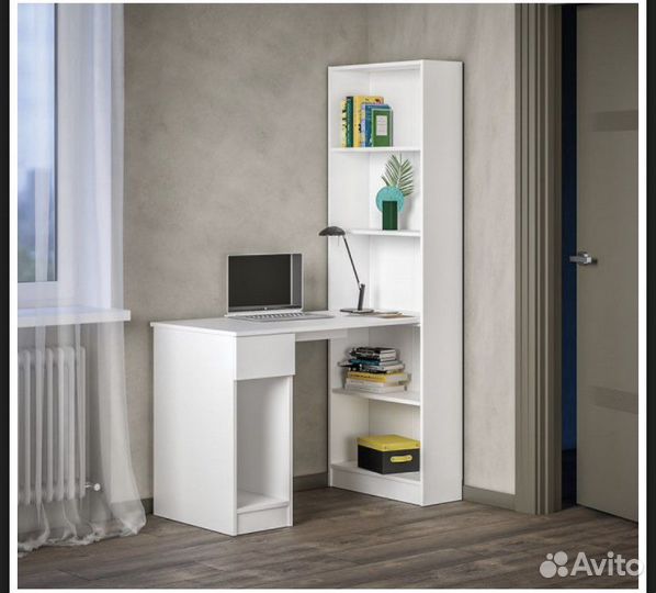 Письменный стол с полками 10.01