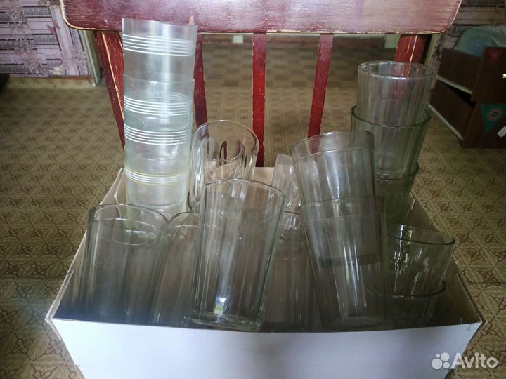 Стаканы граненые СССР