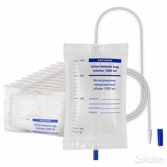Мочеприемник прикроватный 2000мл.Апекс Мед