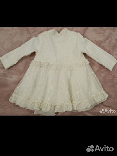 Платье для девочки 74