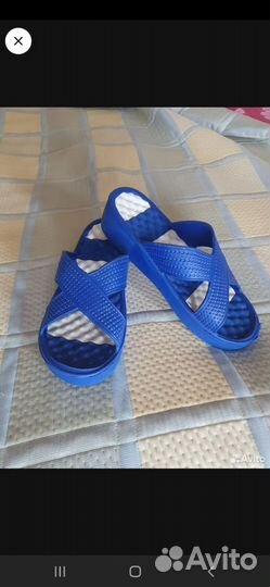 Резиновые шлепанцы 39р