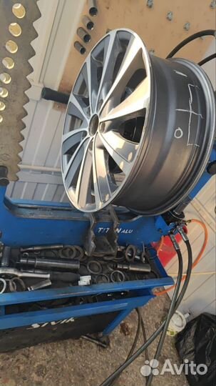 Правка литых дисков