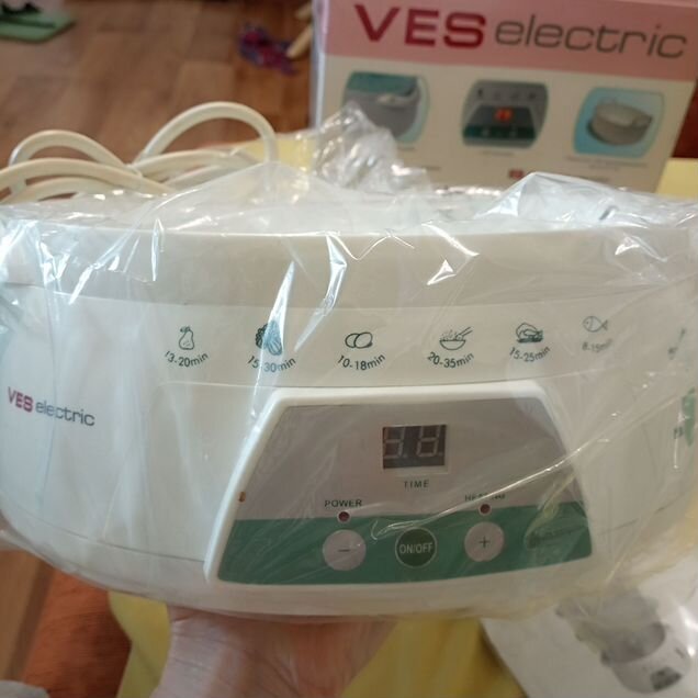 Электронная пароварка VES electric новая