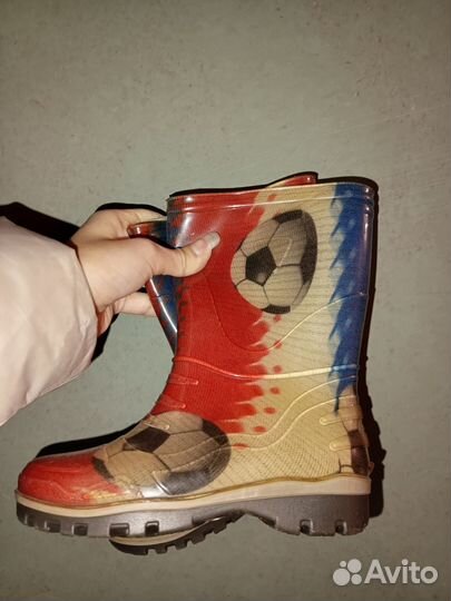 Сапоги резиновые детские