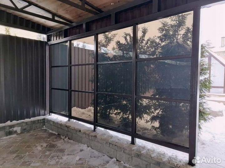 Монолитный поликарбонат 8мм 1500х2000мм Коричневый