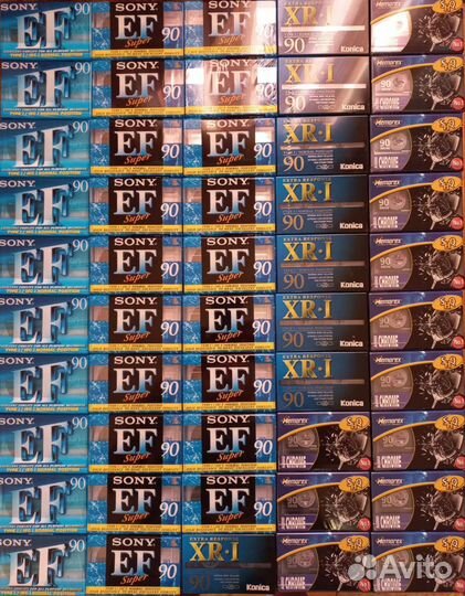 Аудиокассеты запечатанные