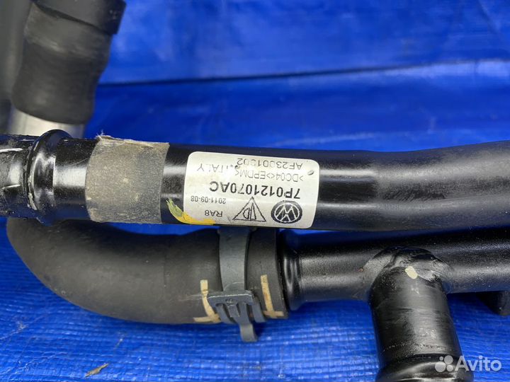 Патрубок охлаждения с клапаном Touareg NF